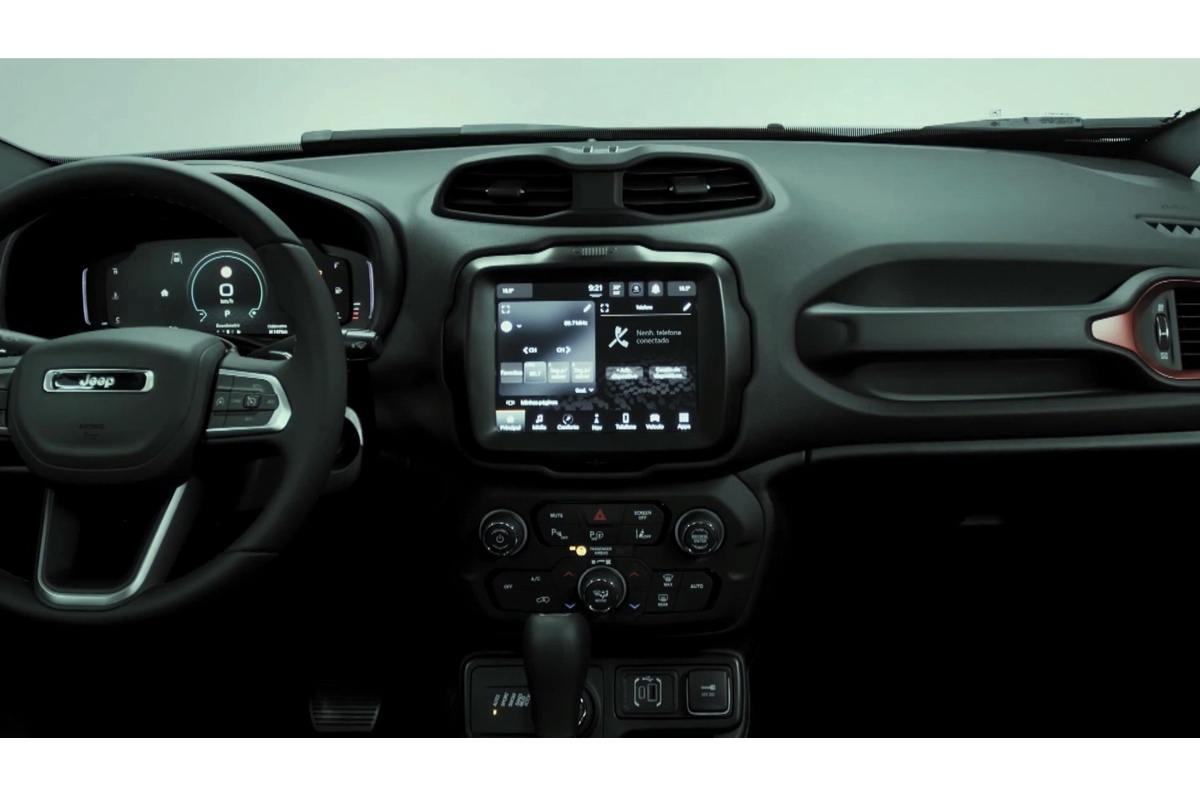 2022 Jeep Renegade interior 
